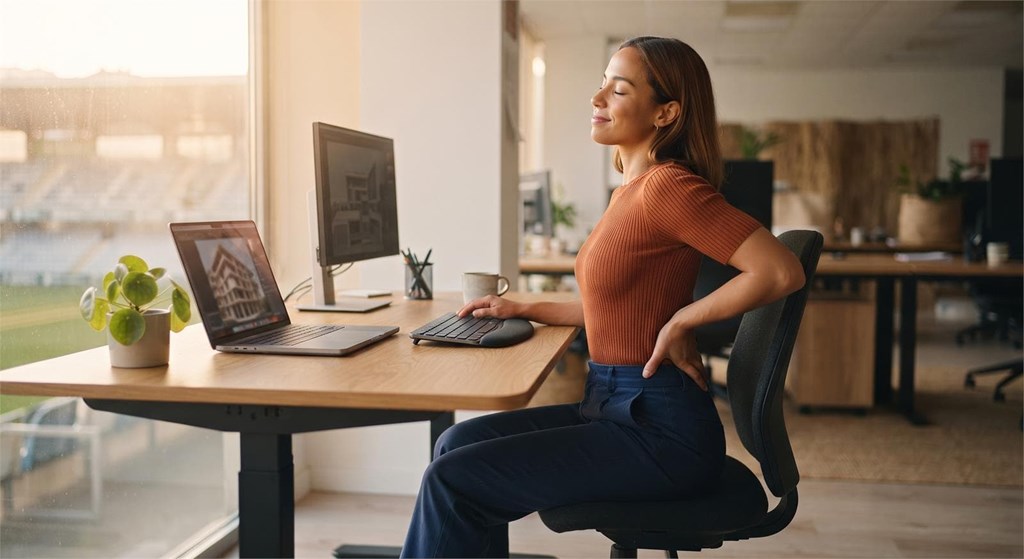 Dolor lumbar en la oficina: Cómo evitar que tu silla de trabajo arruine tu espalda